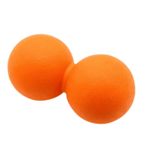 Peanut Yoga Massage Ball; Trigger Point Ball; Fascia Release; Foot TPE Trigger Point Therapy Balls (Color: orange)