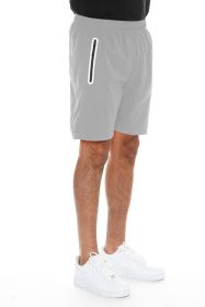 Active Sports Performance Running Short (Color: GREY, size: 2XL)