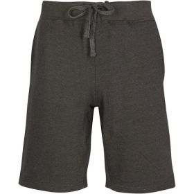 Fleece Sweat Shorts (Color: Charcoal, size: XL)