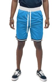 Solid Athletic Basketball Sports Shorts (Color: Red, size: XL)